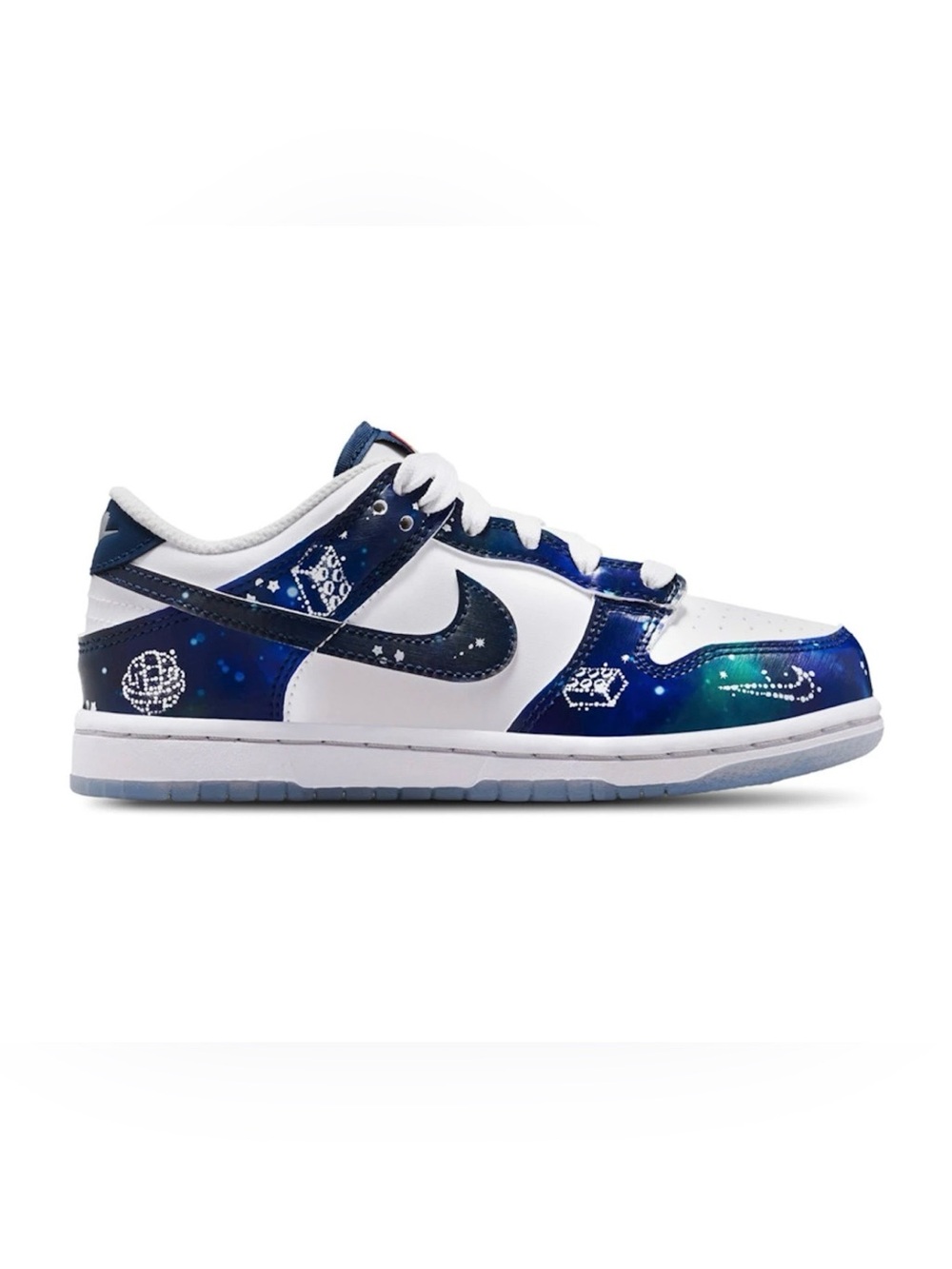 NIKE DUNK LOW X LEGO KIDS GALAXY SIZE 13C